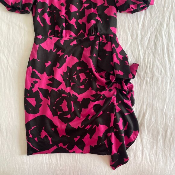 Milly Floral Print Mini Dress (sz 0) - Picture 3 of 9